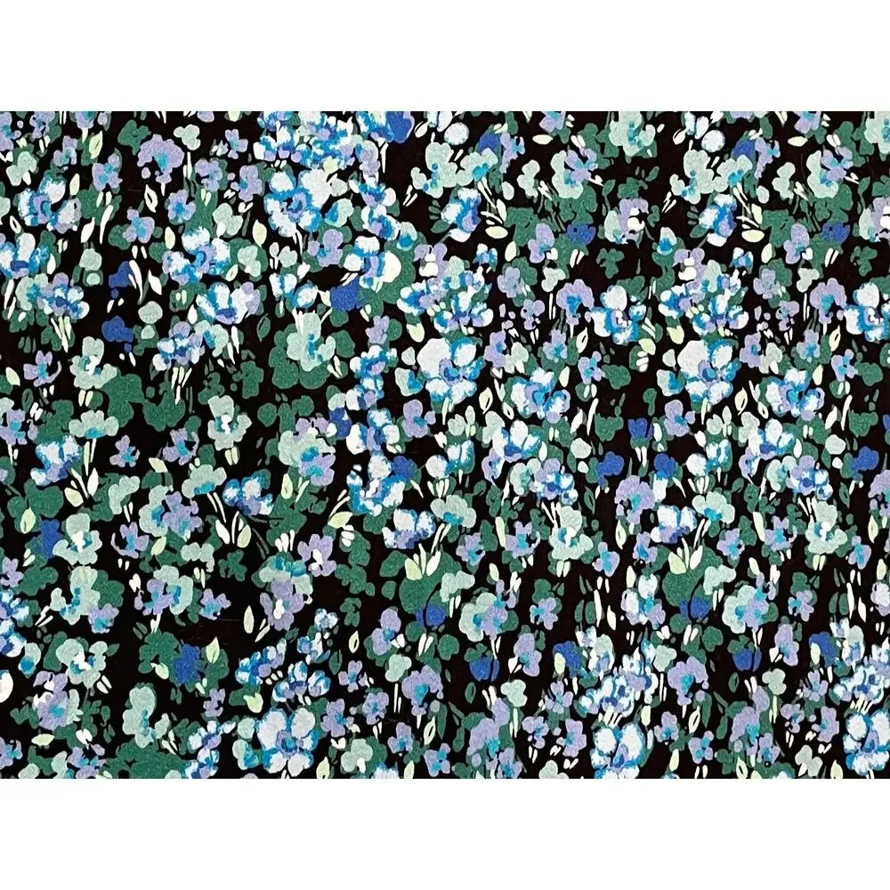 J.Crew Women’s Floral Cotton Pencil Skirt Blue BF949, Career, Office, Size 8